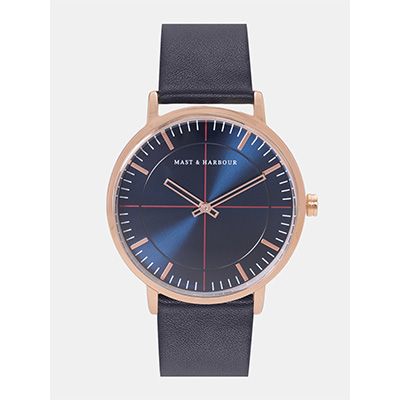 Unisex Navy Blue Analogue Watch MFB-PN-WTH-6290G