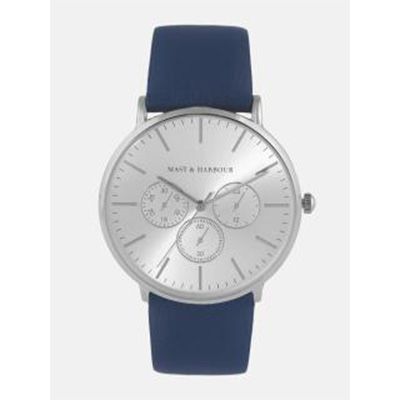 Unisex Silver-Toned Analogue Watch MFB-PN-SNT-F17