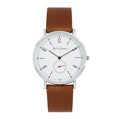 Men White Analogue Watch MH8-A