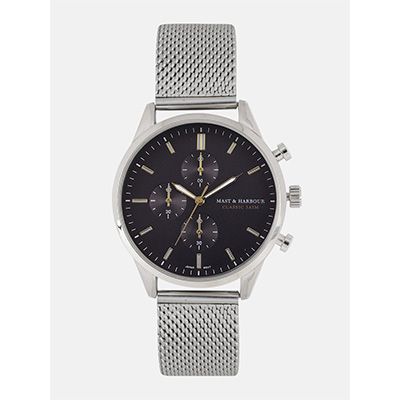 Men Black Analogue Watch MFB-PN-SNT-F15