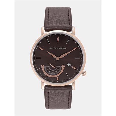 Unisex Brown Analogue Watch MFB-PN-LB-80432