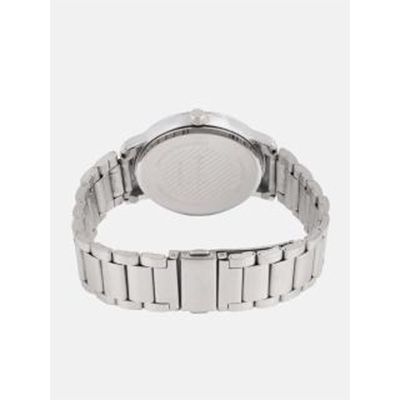 Men Silver Analogue Watch MFB-PN-WTH-M8131-3