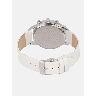 Unisex Silver Analogue Watch MFB-PN-WTH-M8122
