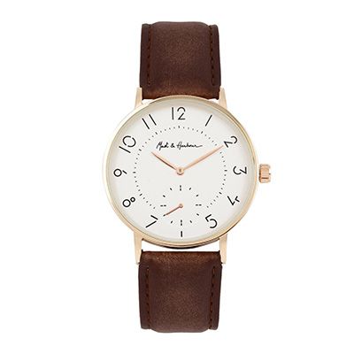 Men White Analogue Watch MH12-A