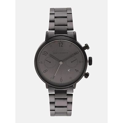 Men Gunmetal-Toned Analogue Watch MFB-PN-WTH-6289G