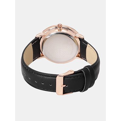 Unisex Black Analogue Watch MFB-PN-SNT-G26