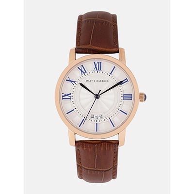 Men White Analogue Watch
