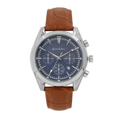 Unisex Navy Blue Analogue Watch MFB-PN-WTH-S9642G