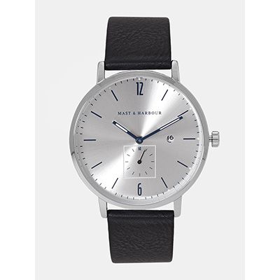 Men Silver-Toned Analogue Watch MFB-PN-WTH-6266G