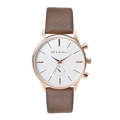 Men White Dial Watch MH6-D