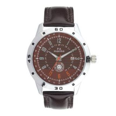 Men Brown Analogue Watch O-52022LMGI
