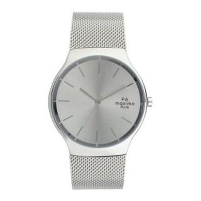 Men Silver-Toned Analogue Watch 52281CAGI
