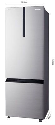 NR-BR307RSX1 296 Ltr Double Door Refrigerator