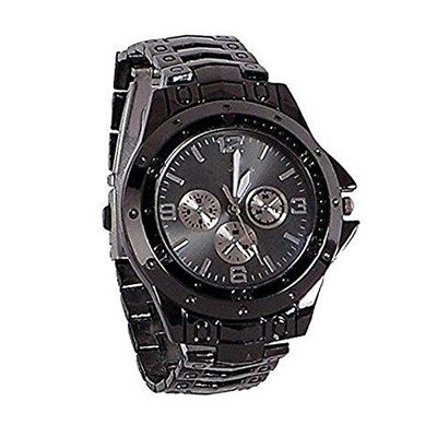 NEW BRAND ROSRA BLACK  WATCH FOR MEN.
