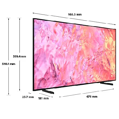QA75Q60CAKLXL 75 Inch QLED 4K Smart TV 2023