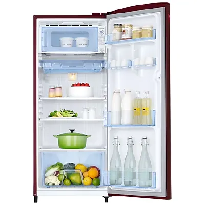 RR23C2G35RZ 215 L Horizontal Curve Design Single Door Refrigerator