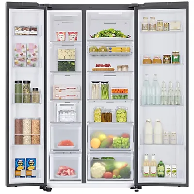 RS76CB81A37N 653 L 3 Star BESPOKE Convertible 5in1 Side by Side Refrigerator