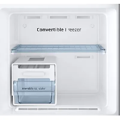 RT30C3733BX 256 L Convertible Freezer Double Door Refrigerator