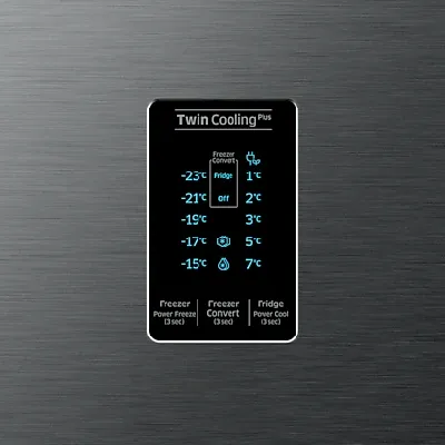 RT42C553EBX 385 L Twin Cooling Plus™ Double Door Refrigerator