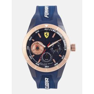 Men Navy Blue Analogue Watch 830379