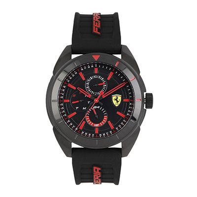 Men Black FORZA Analogue Watch 0830547