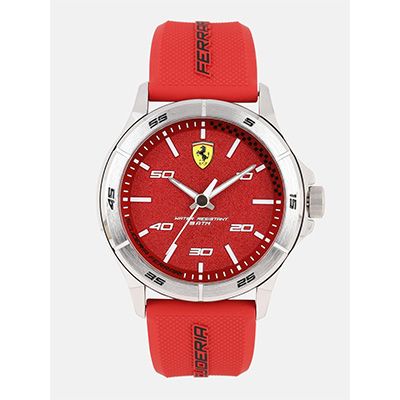 Men Red Analogue Watch 0830670_1