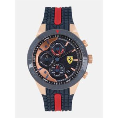 Men Navy Blue Analogue Watch 830591