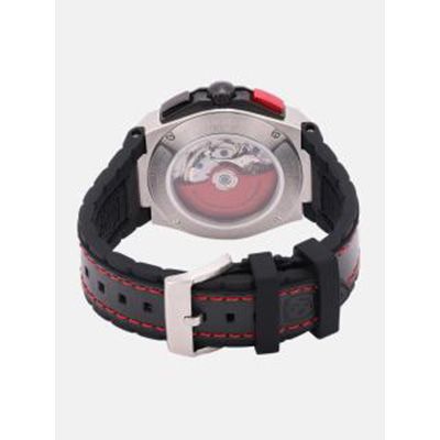 Men Black Analogue Leather Aspire Watch 0830584