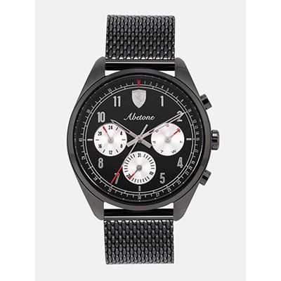 Men Black Analogue Abetone Watch 0830573
