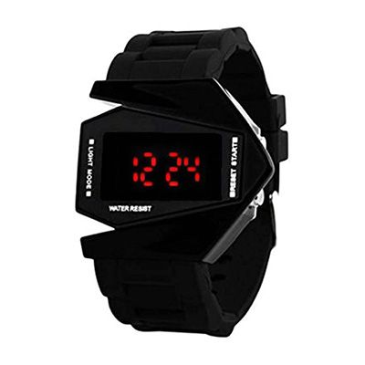 Skmei digital black watch by Bhavyam  6 month warranty