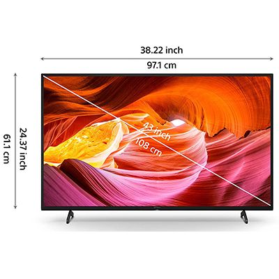 Bravia KD-43X75K (43 inches) 4K Ultra HD Smart LED Google TV