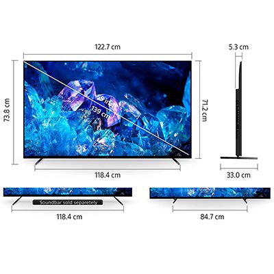 Bravia XR-55A80K (55 inches) XR series 4K Ultra HD Smart OLED Google TV