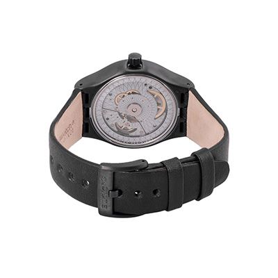 Men Black Swiss Made Analogue Watch YIB404