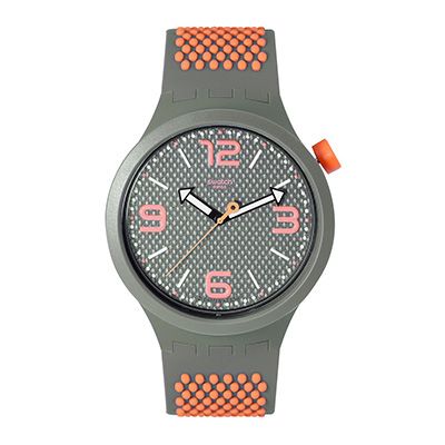 Unisex Grey Swiss Made Analogue Watch SO27M101