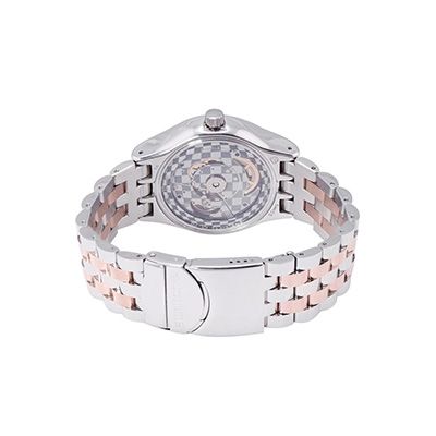 Unisex Gunmetal-Toned Swiss Made Analogue Watch YIS405G
