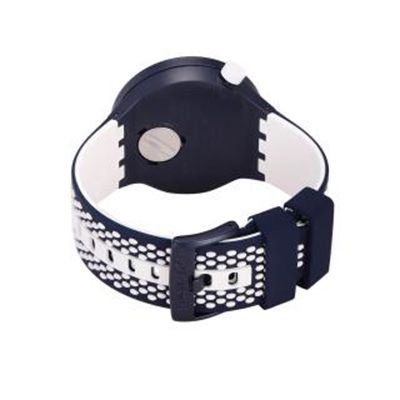 Unisex Navy Blue Swiss Analogue Watch SO27N101