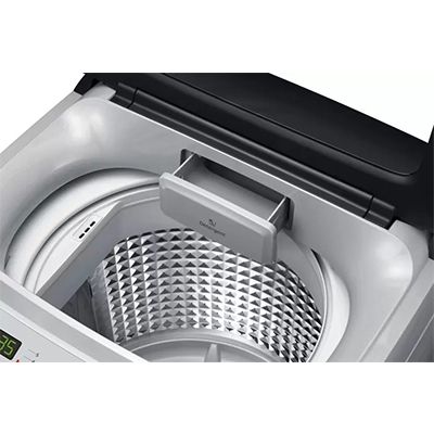 WA65A4002VS/TL  6.5 kg Diamond Drum feature Fully Automatic Top Load Silver