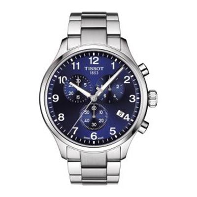 Men Blue Chrono XL Classic Swiss Analogue Watch T1166171104701