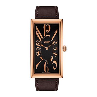 Men Black Heritage Banana Centenary Edition Swiss Analogue Watch T1175093605200
