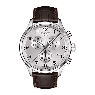 Men Silver-Toned Chrono XL Classic Analogue Watch T1166171603700
