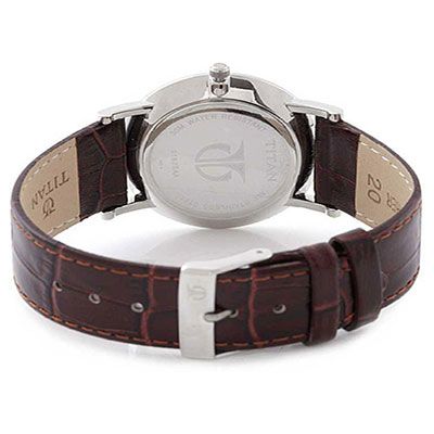 9162SL01 Leather Analog Men's Watch