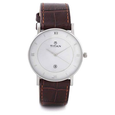 9162SL01 Leather Analog Men's Watch