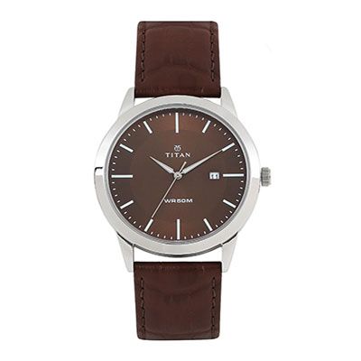 Men Brown Dial Watch 1584SL04