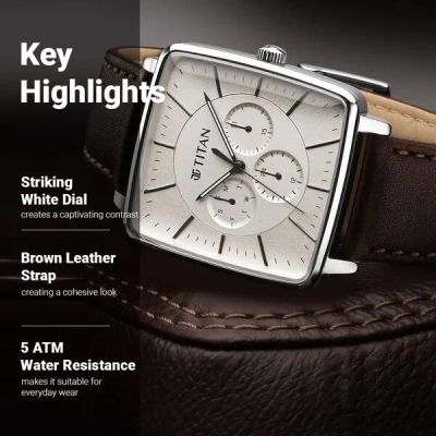 NS90147SL01 Avant Garde Quartz Multifunction For Men