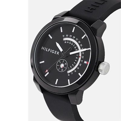 Men Black Analogue Watch TH1791555W