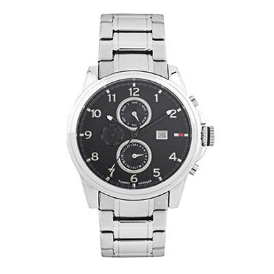 Men Black Dial Chronograph Watch TH1710296/D