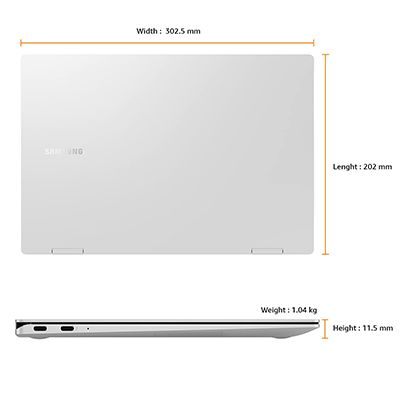 Samsung Galaxy Book 2 Pro 360 13 Laptop (Core i7 12th Gen/16 GB/512 GB SSD/Windows 11)