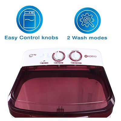 KWM7819WSA 7.5 Kg Semi Automatic Top Load Washing Machine
