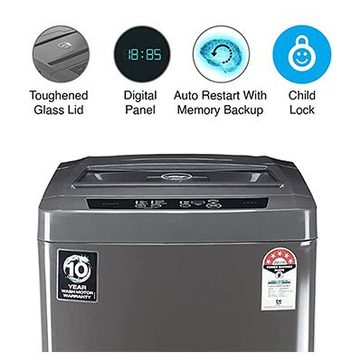 WT EON 600 AD 5.0 ROGR 6 Kg Fully Automatic Top Load Washing Machine