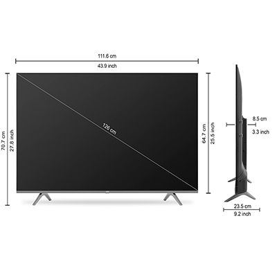 50PM  126 cm (50 Inches) Premium 4K Series Smart Android LED TV